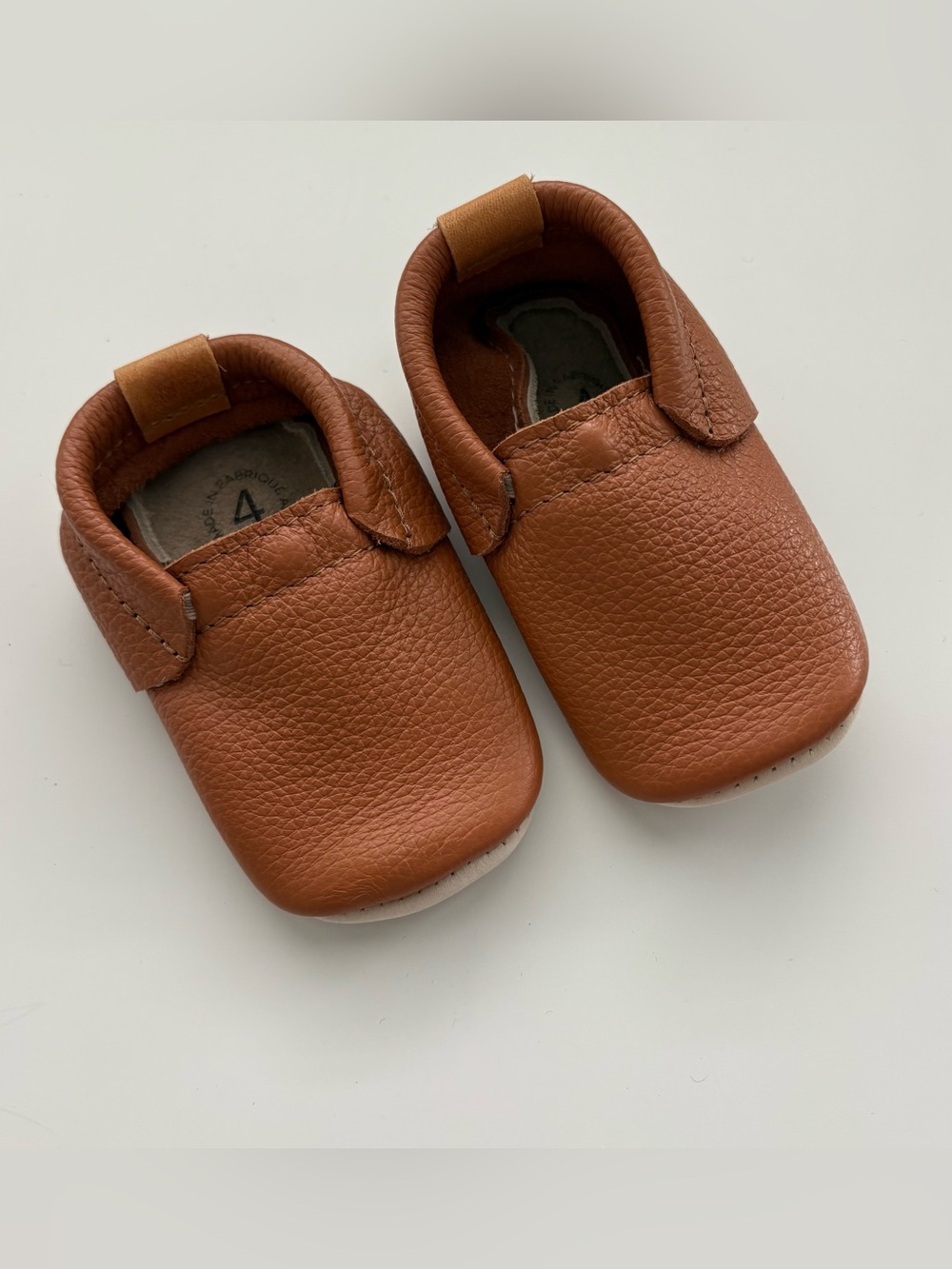 Hey Folks Mocs Size 4